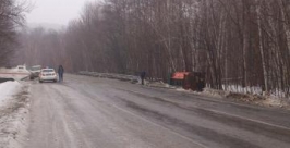 Бензовоз пресс-служба ГУ МЧС России по Хабаровскому краю
